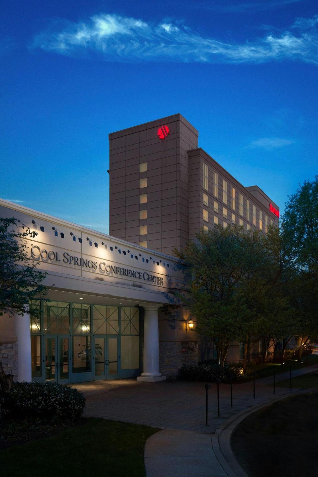 Franklin Marriott Cool Springs Hotell Exteriör bild